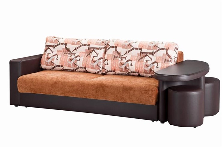 Прямой диван Сантана 4 БД со столом (НПБ) в Абакане - изображение 7